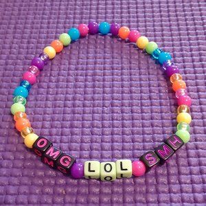 Social Media Acronym Ankle Band